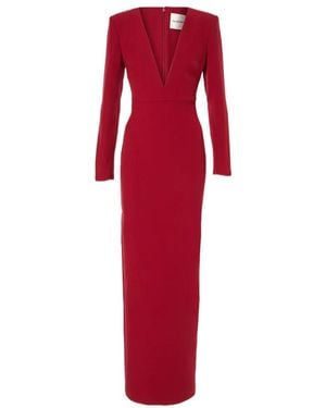 Roland Mouret Crêpe Gown - Red