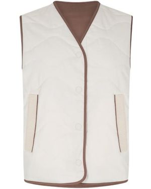Varley Lori Reversible Gilet - White
