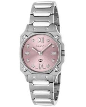 Gucci G-Flat Watch, 24Mm - White