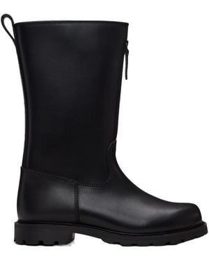 Rier X Ludwig Reiter Collaboration Tractor Mid-Calf Boots - Black