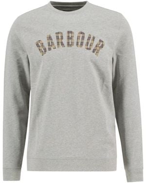 Barbour Printed Jumper - Grey