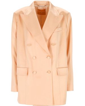 Ermanno Scervino Double-Breasted Blazer - Pink