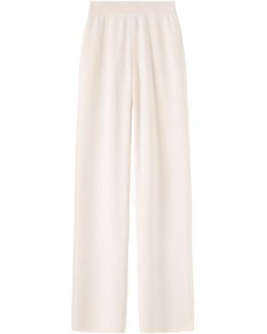 Loro Piana Wool Blend Casual Pants - White