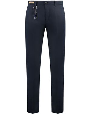Paul & Shark Stretch Cotton Trousers - Blue