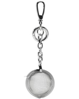 Maison Margiela Metal Tea Infuser Keychain - White