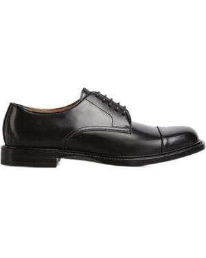 Gucci Lace Up Shoe - Black
