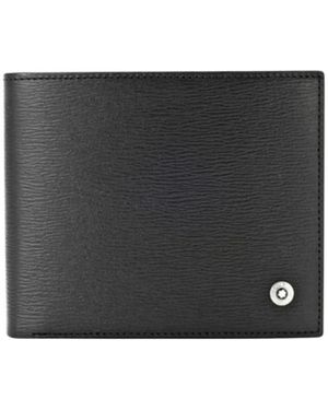 Montblanc Logo Decoration Wallet - Black