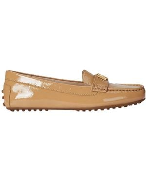 Ralph Lauren Round-Toe Loafers - Brown