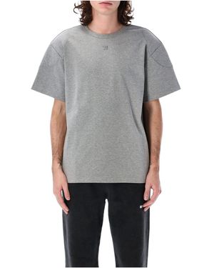 MISBHV Embroidered Logo T-Shirt - Gray