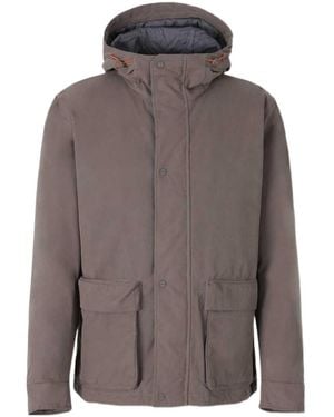 Herno Long-Sleeve Casual Jacket - Brown