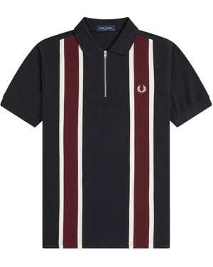 Fred Perry Short Sleeve Polo Shirt - Black