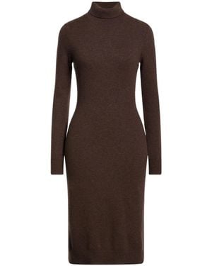 MM6 by Maison Margiela Fitted Knit Dress - Brown