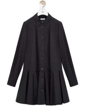 Loewe Shirt Dress - Black