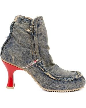DIESEL D-Woodstock Court Shoes - Grey