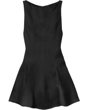 KHAITE The Mags Sleeveless Mini Dress - Black