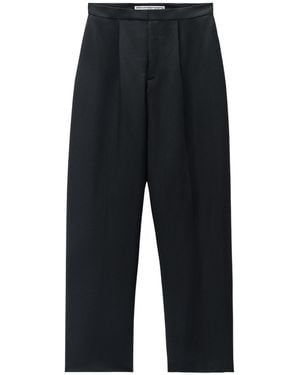 Alexander Wang Mid-Rise Tailored Trousers - Black
