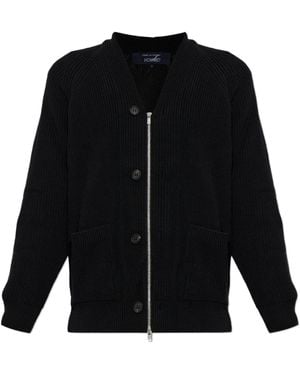 Comme des Garçons Long-Sleeved Casual Jacket - Black