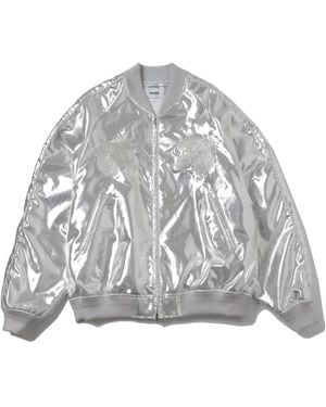 Doublet Souvenir Bomber Jacket - Gray