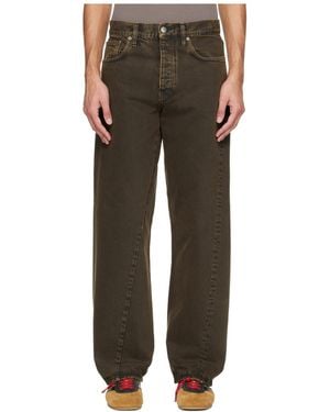 sunflower Wide Twist Jeans - Green
