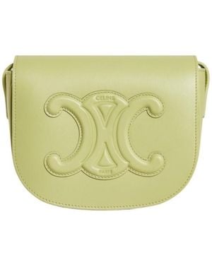 Celine Folco Cuir Triomphe - Green