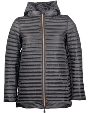 Save The Duck Hooded Jacket - Grey