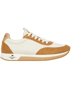 Weekend by Maxmara Colorblock Nylon Sneakers - Metallic