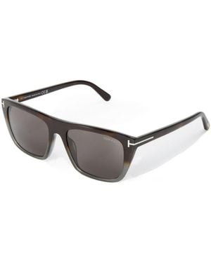 Tom Ford Square-Shaped Thick-Framed Sunglasses - White