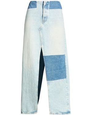 MM6 by Maison Margiela Denim Skirts - Blue