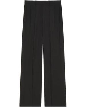 Givenchy Double Pleated Trousers - Black