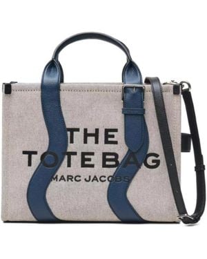 Marc Jacobs The Wavy Medium Tote Bag - Blue