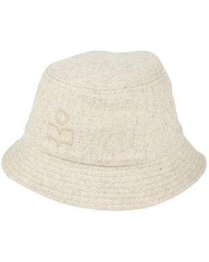 Isabel Marant Monochromatic Felt Fisherman's Hat - White