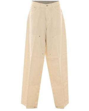 Haikure Belt-Loop Jeans - Natural