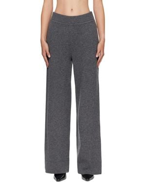 Rohe Elastic-Waist Knit Casual Pants - Gray