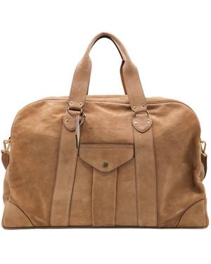 Brunello Cucinelli Zip-Up Weekend Bag - Brown