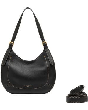 Gianni Chiarini Logo-Letter Shoulder Bag - Black