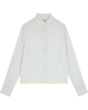 Semicouture Striped Shirt - White