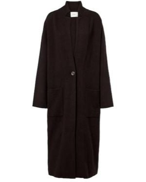 Lisa Yang Amie Cashmere Coat - Black