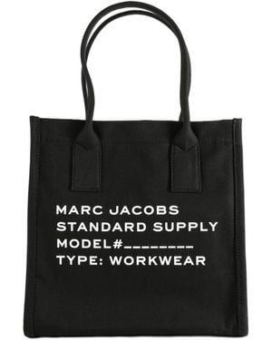 Marc Jacobs Large Tote Canvas Standard Supply Bag - Black