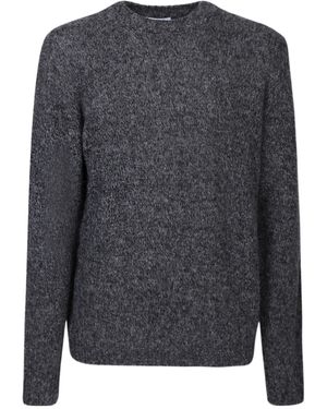 Lardini Crewneck Knitted Jumper - Grey