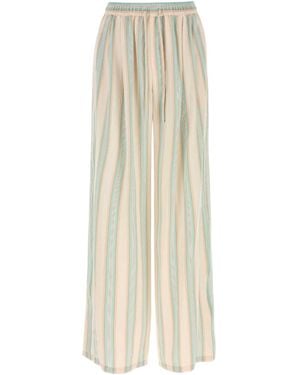 Dolce & Gabbana Striped Pants - Natural