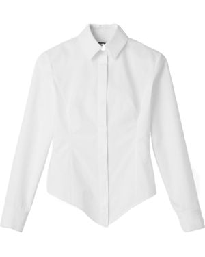 Jacquemus Long-Sleeved Shirt - White