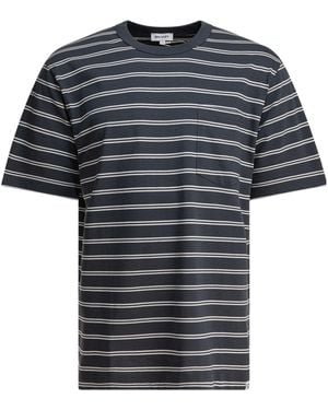 Norse Projects Striped Pocket T-Shirt - Black