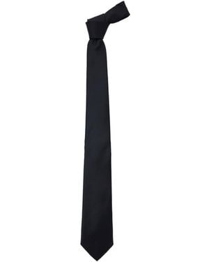 Tagliatore Classic Satin Tie - Blue