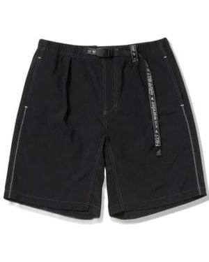 and wander X Gramicci Nylon G Shorts - Black