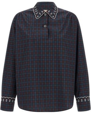 Marni Long-Sleeved Shirt - Blue