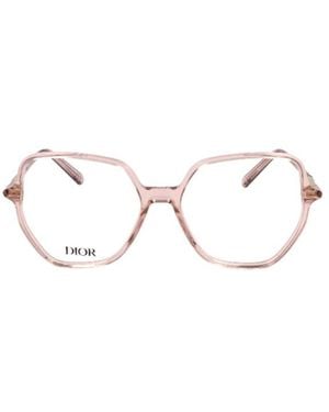 Dior Full-Rimmed Plano Lenses - White