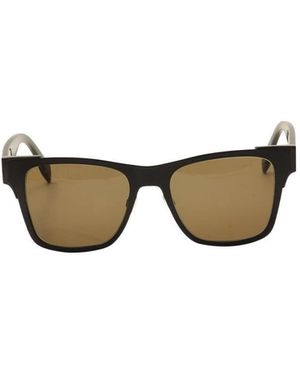 McQueen Logo Detail Sunglasses - Metallic