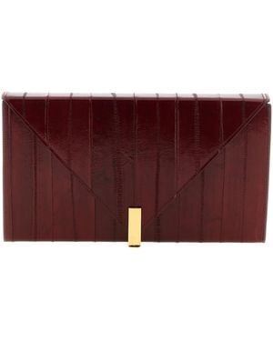 Giuseppe Zanotti Tuxedo Envelope Clutch Bag - Purple