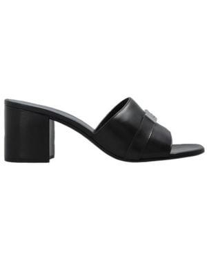 Tory Burch Leelee Leather Sandals - Black