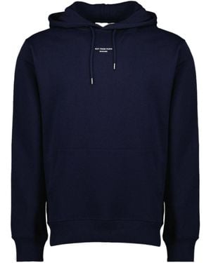 Drole de Monsieur Drôle De Monsieur Le Hoodie Slogan Classique Hoodie - Blue